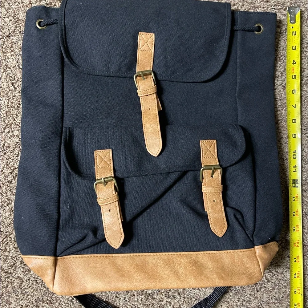 DSW Black & Tan  Backpack